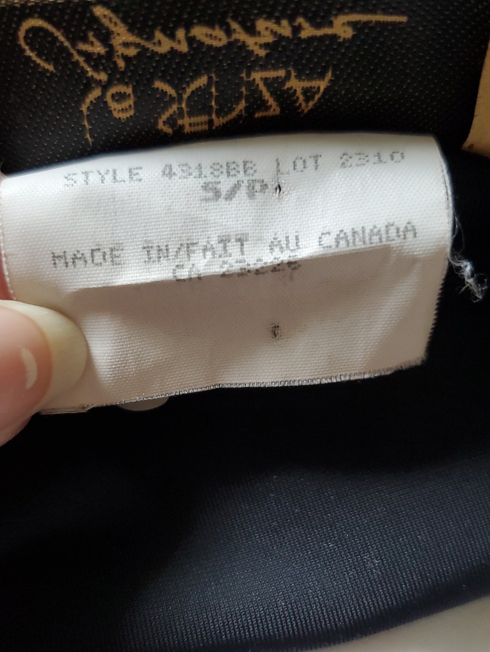 Vintage La Senza Velvet Top - Picture 5 of 7